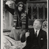 Sam Waterston and Anthony Quayle in the stage production Halfway Up the Tree