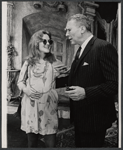 Margaret Linn and Anthony Quayle in the stage production Halfway Up the Tree