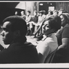 Robert Hooks, Leslie Uggams, and company in rehearsal for the stage production Hallelujah, Baby!