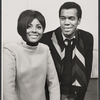 Leslie Uggams and Robert Hooks in rehearsal for the stage production Hallelujah, Baby!