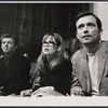 Unidentified actor, Barbara Sharma, and Allen Case in rehearsal for the stage production Hallelujah, Baby!
