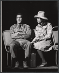 Robert Hooks and Leslie Uggams in the stage production Hallelujah, Baby!