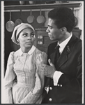 Leslie Uggams and Robert Hooks in the stage production Hallelujah, Baby!