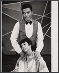 Billy Dee Williams and Leslie Uggams in the stage production Hallelujah, Baby!