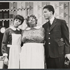 Leslie Uggams, Lillian Hayman, and Robert Hooks in the stage production Hallelujah, Baby!