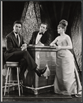 Billy Dee Williams, Allen Case, and Barbara Sharma in the stage production Hallelujah, Baby!