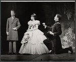 Unidentified actor, Barbara Sharma, and Justin McDonough in the stage production Hallelujah, Baby!
