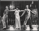 Leslie Uggams and unidentified dancers in the stage production Hallelujah, Baby!