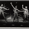 Leslie Uggams (far right) and unidentified dancers in the stage production Hallelujah, Baby!