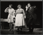 Leslie Uggams, Lillian Hayman, and Robert Hooks in the stage production Hallelujah, Baby!
