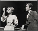 Leslie Uggams and Allen Chase in the stage production Hallelujah, Baby!