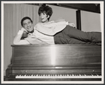 Soupy Sales and Luba Lisa in the stage production Hellzapoppin '67