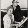 Marian Grudeff and Raymond Jessel in the stage production Hellzapoppin '67
