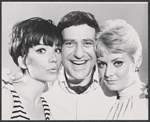 Luba Lisa, Soupy Sales and Betty Madigan in the stage production Hellzapoppin '67