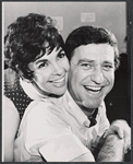 Luba Lisa and Soupy Sales in the stage production Hellzapoppin '67