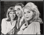 Lois Nettleton, Gary Merrill and Jennifer West in rehearsal for the stage production The Hemingway Hero