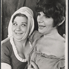 Charlotte Rae and Rae Allen in the stage production Henry IV Parts 1 and 2
