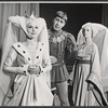 Patricia Peardon, James Ray and Betty Bendyk in the 1963 American Shakespeare Festival production of Henry V