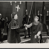 James Ray [center rear] and unidentified others in the 1963 American Shakespeare Festival production of Henry V