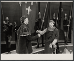 James Ray [center rear] and unidentified others in the 1963 American Shakespeare Festival production of Henry V