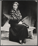 Siobhan McKenna in the stage production Here Are Ladies 