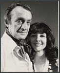 Leo Fuchs and Rebecca Richman in the Yiddish stage production Here Comes the Groom