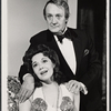 Evelyn Kingsley and Leo Fuchs in the Yiddish stage production Here Comes the Groom