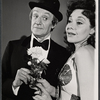 Leo Fuchs and Evelyn Kingsley in the Yiddish stage production Here Comes the Groom