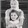 Janis Paige and Valerie Lee in rehearsal for the stage production Here's Love