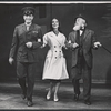 John Payne, Lisa Kirk, and Laurence Naismith in the touring stage production Here's Love