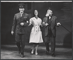 John Payne, Lisa Kirk, and Laurence Naismith in the touring stage production Here's Love