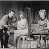 Murray Hamilton, Kay Medford and Beverly Bentley in the stage production The Heroine