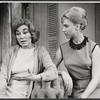 Kay Medford and Beverly Bentley in the stage production The Heroine