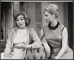 Kay Medford and Beverly Bentley in the stage production The Heroine