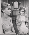 Beverly Bentley and Kay Medford in the stage production The Heroine