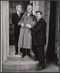 David King-Wood, Dennis King, and Robert Preston in the stage production The Hidden River