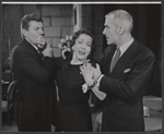Robert Preston, Lili Darvas, and David King-Wood in the stage production The Hidden River