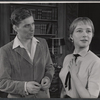 Peter Brandon and Gaby Rodgers in the stage production The Hidden River