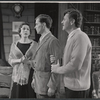 Lili Darvas, Peter Brandon, and Robert Preston in the stage production The Hidden River