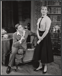 Peter Brandon and Gaby Rodgers in the stage production The Hidden River