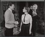 Robert Preston, Gaby Rodgers, and David King-Wood in the stage production The Hidden River