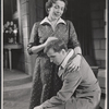 Lili Darvas and Peter Brandon in the stage production The Hidden River