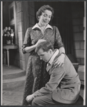Lili Darvas and Peter Brandon in the stage production The Hidden River