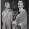 Gaby Rodgers and Lili Darvas in the stage production The Hidden River