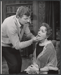 Robert Preston and Lili Darvas in the stage production The Hidden River