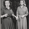 Geraldine Fitzgerald and Dolores Dorn-Heft in the stage production Hide and Seek