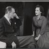 Basil Rathbone and Geraldine Fitzgerald in the stage production Hide and Seek
