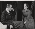 Basil Rathbone and Geraldine Fitzgerald in the stage production Hide and Seek