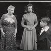 Isobel Elsom, Dolores Dorn-Heft, and Peter Lazer in the stage production Hide and Seek