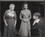 Isobel Elsom, Dolores Dorn-Heft, and Peter Lazer in the stage production Hide and Seek